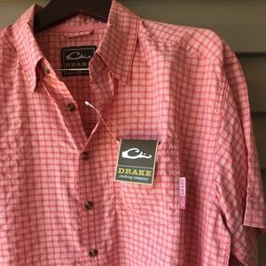 Drake Featherlite checked Shirt